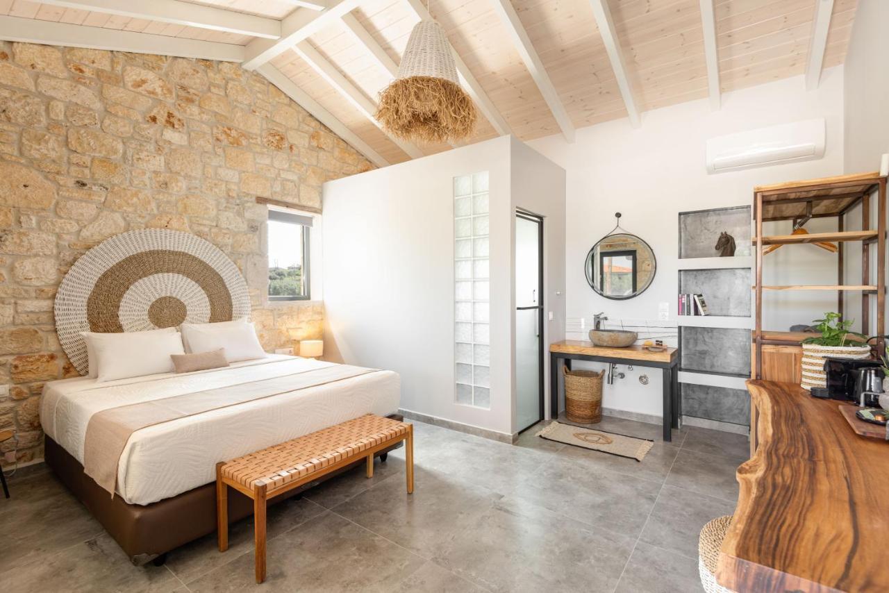 "Four Olives" Luxury Rooms, Afitos #Feelslikehome ภายนอก รูปภาพ